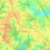 Williamsburg topographic map, elevation, terrain