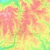 Uttlesford topographic map, elevation, terrain