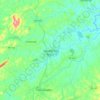 Nazaré da Mata topographic map, elevation, terrain
