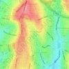 Demirkapı Mahallesi topographic map, elevation, terrain