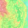 Eastern Province topographic map, elevation, terrain