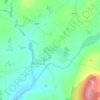 Adamstown topographic map, elevation, terrain