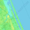 Ormond Beach topographic map, elevation, terrain