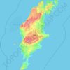 Gotland topographic map, elevation, terrain