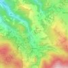 Walim topographic map, elevation, terrain