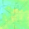 Ellsworth topographic map, elevation, terrain