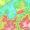 Chooz topographic map, elevation, terrain