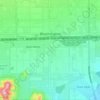 Bloomington topographic map, elevation, terrain