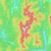 Breadloaf Wilderness topographic map, elevation, terrain