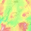 Ocampo topographic map, elevation, terrain