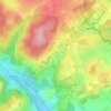 Feusdorf topographic map, elevation, terrain