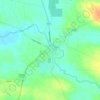 Dunmore topographic map, elevation, terrain