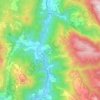 Scheggino topographic map, elevation, terrain