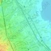 Nueva topographic map, elevation, terrain