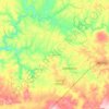 Jalostotitlán topographic map, elevation, terrain