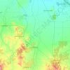 Shire of Loddon topographic map, elevation, terrain