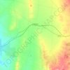 Caltowie topographic map, elevation, terrain