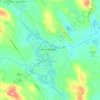 Lake Arrowhead topographic map, elevation, terrain