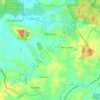 Peeramon topographic map, elevation, terrain