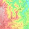 Rukarara topographic map, elevation, terrain