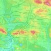 Kielce topographic map, elevation, terrain