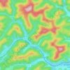 Rinnthal topographic map, elevation, terrain