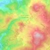 Seiffen/Erzgebirge topographic map, elevation, terrain