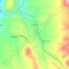 Cundiyo topographic map, elevation, terrain