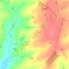 Draughton topographic map, elevation, terrain