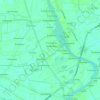 Khok Chang Subdistrict Administrative Organization topographic map, elevation, terrain