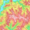 Saint-Chels topographic map, elevation, terrain