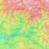 Alaknanda topographic map, elevation, terrain