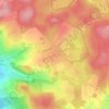 Steinen topographic map, elevation, terrain