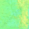 Dhamrai Subdistrict topographic map, elevation, terrain