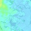 Hickling topographic map, elevation, terrain