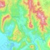 Ixtlahuacán topographic map, elevation, terrain