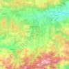 Kastamonu topographic map, elevation, terrain