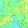 Debstedt topographic map, elevation, terrain