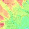Elmore topographic map, elevation, terrain