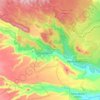 Jalcomulco topographic map, elevation, terrain
