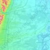 Gommersheim topographic map, elevation, terrain