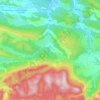 Rivel topographic map, elevation, terrain