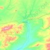Ibimirim topographic map, elevation, terrain