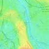 Bords de Marne topographic map, elevation, terrain