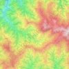 Falgunanda topographic map, elevation, terrain