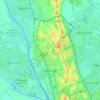 Mayangon District topographic map, elevation, terrain