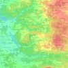 gmina Kluki topographic map, elevation, terrain