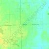 Berne topographic map, elevation, terrain