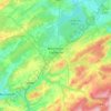 Marche-en-Famenne topographic map, elevation, terrain