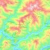 Manebhanjyang topographic map, elevation, terrain